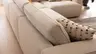 Ecksofa Lilaia - 3-Sitzer XL links, Ecke mit 1,5-Sitzer XL Tief, Stoff, Kaschmir