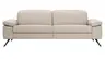 Sofa Rafaela 2.0 - 3-Sitzer inkl. Kopfteil verstellbar, Leder, Champagner