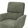 Drehsessel Lotta -Größe L, inkl. Relaxfunktion, Stoff, Olive