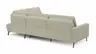 Ecksofa Valera - 3-Sitzer mit Ecke rechts inkl. Rückenlehne verstellbar, Stoff, Limone