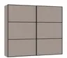 Schwebetürenschrank JOIN IT- B ca. 252 cm, Nougat