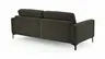 Sofa Oviedo - 3-Sitzer, Stoff, Braungrün