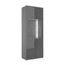 Vitrine- inkl. LED-Beleuchtung, Anthrazit