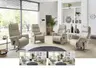 Sessel - mit Relaxfunktion, Stoff, Ecru