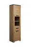 Hochschrank - B ca. 53 cm, Eiche Dekor