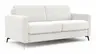 Schlafsofa Laredo - 2,5-Sitzer inkl. Schlaffunktion, Stoff, Offwhite