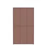 Schuhschrank FAID- B ca. 109 cm, Terracotta
