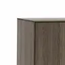 Sideboard Saratoga - Buche massiv, silbergrau geölt