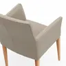 Armlehnstuhl Cosyra - Stoff, Beige