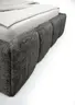 Bettgestell SANDRIN R- Liegefläche ca. 160x200 cm, Stoff, Grau