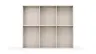 Drehtürenschrank Loretto - B ca. 280 cm, Melamin, Perlmutt
