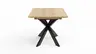 Esstisch Talara Lola - LB ca. 160x90cm, Wildeiche Bianco
