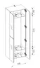 Garderobe - inkl. Sitzkissen, Weiß