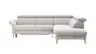 Sofa Maryville - 2,5-Sitzer mit Eckelement und Abschlussteil medium rechts, inkl. Schlaffunktion, Stauraum, Armlehne/Kopfteil verstellbar, Stoff, Beige