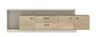 TV-Lowboard - B ca. 236 cm, Cremona Eiche Torro Nachbildung, Kaschmir