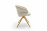 Sessel - drehbar, Stoff, Sand