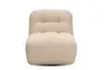 Drehsessel Anton - drehbar, Stoff, Beige