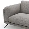 Sofa Valdemoro - 3-Sitzer, Stoff, Grau