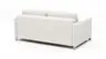 Sofa Nuoro - 2,5-Sitzer inkl. Schlaffunktion, Armlehne schmal, Stoff, Natur