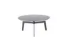 Couchtisch - LBH ca. 80x80x38 cm, Keramik, Dunkelgrau