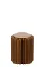 Sitzhocker - DH ca. 36x42 cm, Braun