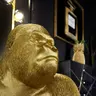Deko-Figur- BHT ca. 60x76x55 cm, Goldfarben