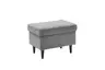 Hocker - Webstoff, Anthrazit