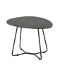 Beistelltisch Pizzaro - LBH ca. 60x45x44cm, Keramik, Anthrazit