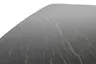 Esstisch Savona - LB ca. 280x100 cm, Fix, Keramik, Schwarz, Bootsform