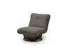 Drehsessel - Stoff, Mocca