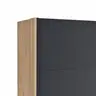 Schwebetürenschrank Viana - BHT ca. 300x230x68 cm, Anthrazit