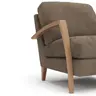 Sessel Karasu - Chic, Stoff, Taupe