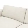 Sofa Lilaia - 1,5-Sitzer XL mit 1,5-Sitzer XL Tief, Stoff, Creme