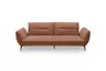 Megasofa PAYTON - 3-Sitzer, Stoff, Orange