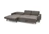 Ecksofa CALM MOVE 2.0 - Longchair links mit 2,5-Sitzer, Schlaffunktion, Feincord, Taupe
