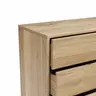 Kommode Williston - Wildeiche bianco, Front sandgestrahlt
