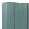 Drehtürenschrank Loretto - B ca. 280 cm, Lack matt, Salbeigrün