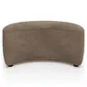 Anstellhocker Karasu - Stoff, Taupe