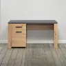 Schreibtisch - LB ca. 145x70 cm, Artisan Eiche Nachbildung