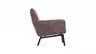 Sessel Matina - Größe L, Velour, Mauve