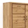 Highboard Farmingdale - Eiche massiv, natur geölt