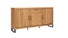 Sideboard Farmingdale light - Eiche massiv, natur geölt
