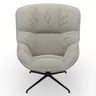 Sessel Unn - Stoff, Grau