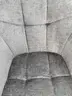 Armlehnstuhl MARLE - drehbar, Stoff, Anthrazit