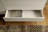 Sideboard Colore - B ca. 200 cm, Lack, Weiß