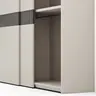 Schiebetürenschrank Loretto - B ca. 280 cm, Lack matt, Perlmutt