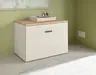 Schuhbank - B ca. 60 cm, Kaschmir, Evoke Eiche Nachbildung