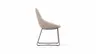 Stuhl Pegara - Stoff, Beige