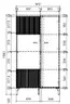 Vitrine - B ca. 87 cm, Schwarz