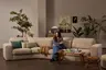 Ecksofa Agnes - Ecke links mit 2,5-Sitzer